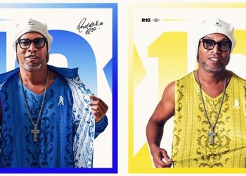 Ronaldinho Gaúcho escala Léo Foguete e Natanzinho Lima para representar o Brasil na seleção do álbum ‘Camisa 10’