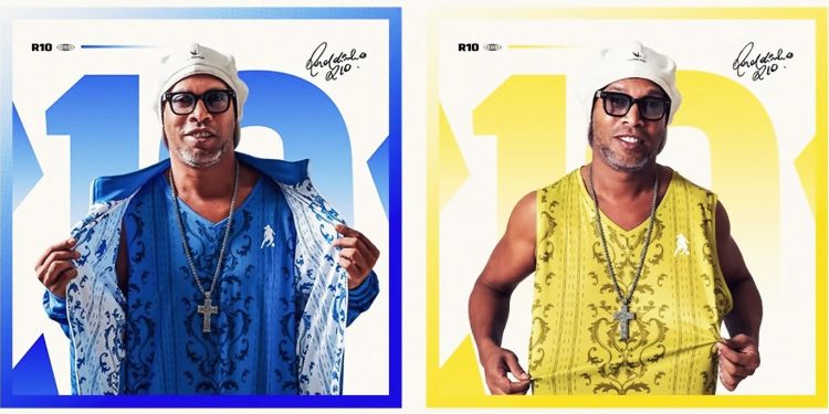 Ronaldinho Gaúcho escala Léo Foguete e Natanzinho Lima para representar o Brasil na seleção do álbum ‘Camisa 10’
